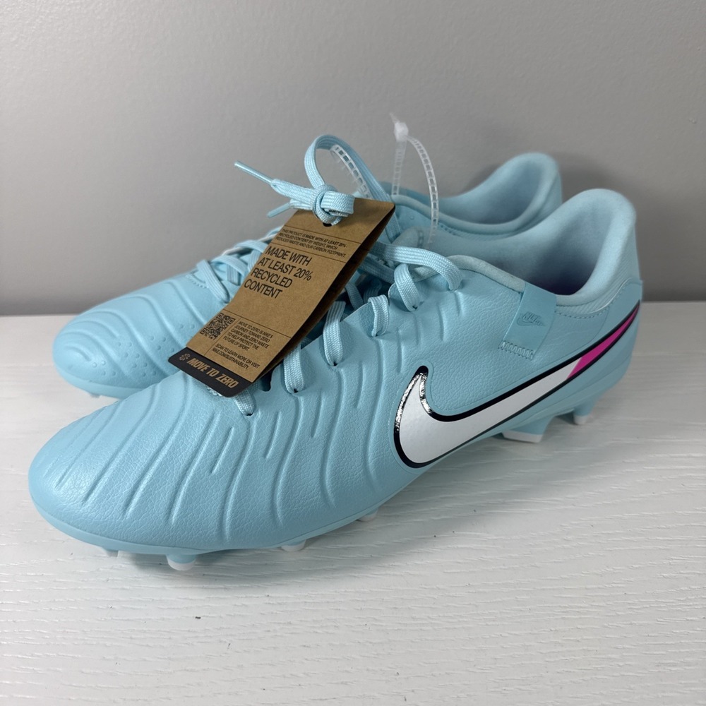 Nike Legend 10 Academy FG/MG Copa Cleats Pink Blue DV4337-401 Men Size 10.5 NEW